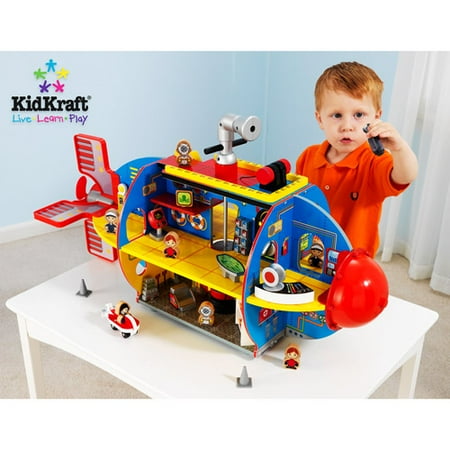 KidKraft Fun Explorers Submarine Wood Kids Play Set
