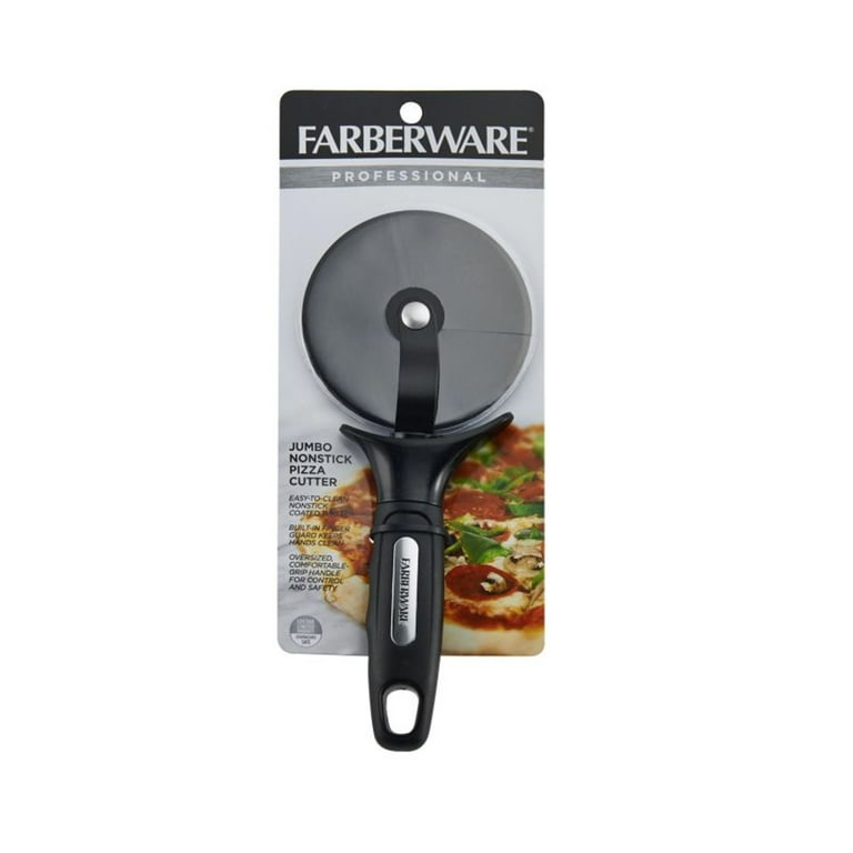 PIZZA CUTTER PROFESSIONAL Stainless Steel Pizza Cutter Server Non-stick