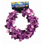HEART GARLAND 25' PINK 12 PACK