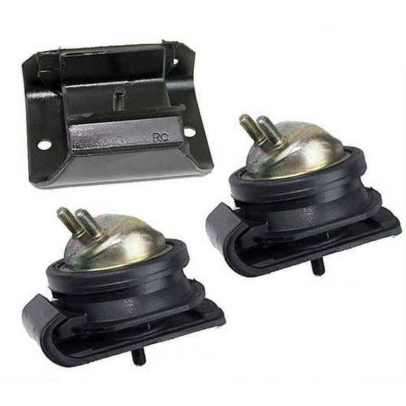 K0377 Fits 2001-2004 Nissan Pathfinder 3.5L 2WD Engine Motor & Trans Mount Set 3 PCS : A7332, A7332, A6381