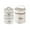 White, variant on DOLITY Lunch Box Set Stackable Bento Box Snack Box Leak Stainless Steel Food Lunch 2PCS