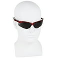 thumbnail image 5 of Kimberly-Clark 22611 Nemesis Safety Glasses, Red Frame, Smoke Lens, 5 of 5