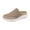 Brown, variant on Slip on Mules & Clogs for Womens Mens Light Shoes Comfort Walking Shoes Breathable Closed Toe Slides Slippers