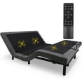 thumbnail image 7 of Adjustable Bed Base, Queen Size, Adjustable Bed Frame with Dual Massage, Head and Foot Incline, Wireless Remote, USB Ports, Zero Gravity/Programmable Memory/Anti-Snore Mode & Led Nightlight, 7 of 7