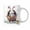 A, variant on Partheme Easter Rabbit Ceramic Coffee Mug, 350ml Holiday Cute Cup for Tea Water, Fathers Day Gifts for Husband, D
