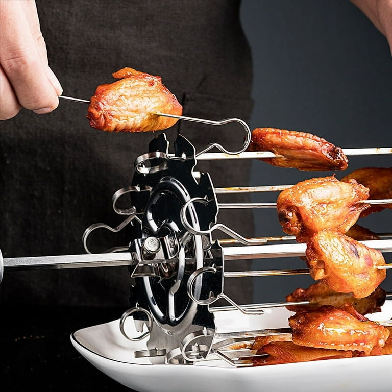 Weber rotisserie hotsell skewer system