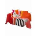 thumbnail image 2 of Pink Orange Couch Cover for Dogs, Geometric Modern Abstract Oil Painting Washable Sofa Covers Slipcover for Pets Dogs Futon Cover, Couch Recliner Covers, Oversized Chair Slipcover 71"x91", 2 of 9