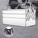 thumbnail image 5 of Caja De Almacenamiento De Acero Inoxidable 350 Mm Tres Capas, 5 of 10
