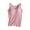Pink, variant on XMMSWDLA Cotton Shelf Bra Camisoles Strap Tank Tops Basic Layer Cami Mint Green Graphic Tank Tops Women