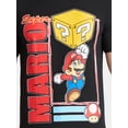 thumbnail image 4 of Nintendo Super Mario, Men's & Big Men's Graphic Tee, Mario Jump, Sizes S-3XL, 4 of 5