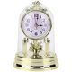 thumbnail image 1 of Reloj de mesa-Reloj de sala de estar de estilo retro europeo, reloj de mesa antiguo silencioso, decoración decorativa (oro) Feliz Sencillez, 1 of 4
