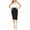 Black, variant on asddcavvf Skirts for Women Mid Length High Waisted Slimming Split Skirt Wrap Hip Skirt