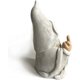 thumbnail image 5 of Garden Gnome Statue, Polyresin Garden Gnome Sculpture, Smoking Goblin Statue, 5 of 5