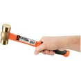 thumbnail image 5 of Performance Tool W1137 Solid Brass Hammer, 16 oz, 5 of 6