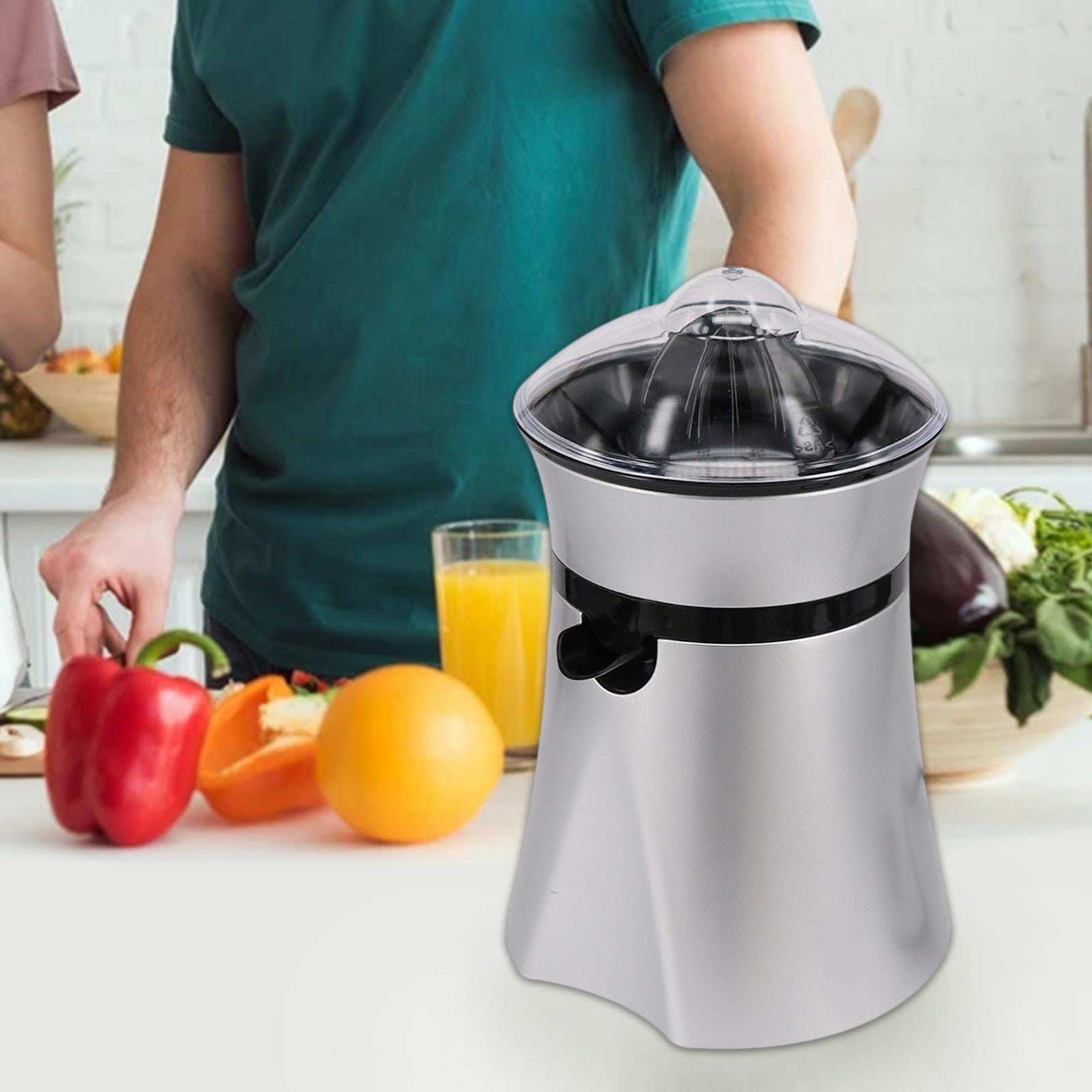 Fiocias Household Electric Juicer with Two Interchangeable Cones Electric Juicer Orange Juicer Machine Extractor for kitchen and home Appliances