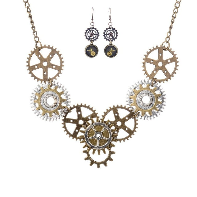 Conjunto de pendientes Hugo de Colgante de engranajes Multicolores para mujer