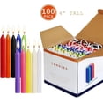 thumbnail image 5 of 100 Pack Assorted Color Spell Chime Candles, 4 Inch Mini Taper Candles for for Home Decor Kitchen Decor Wedding Decoration-10 Colours, 5 of 6