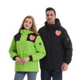 thumbnail image 5 of Chaquetas y abrigos casuales de manga larga con capucha, con USB, temperatura constante, calefactables, resistentes al viento, talla grande, para hombre y mujer, invierno, 4 unidades, 5 of 5