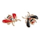 thumbnail image 4 of Pin de insecto para mujer, broche de Metal para el pecho, broches de abrigo, joyería femenina para citas, fiesta, presente, adornos de joyería Ropa, zapatos y accesorios Miscelánea Negro Jumpingount AP015104-02, 4 of 6