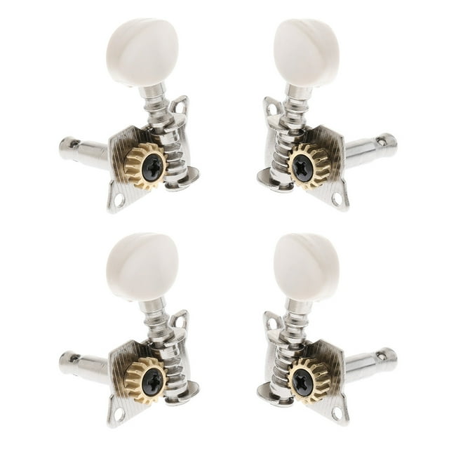 4pcs Sunnimix Clavija de afinación abierta para Ukulele Instrumentos Musicales Universal