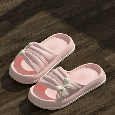 

Dezsed Cloud Slippers for Women and Men New Summer Home Bathroom Bath Shoes Are Comfortable To Wear Outdoors Pink 36-37 on Clearance