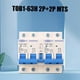 thumbnail image 4 of TOMZN 2P+2P MTS TOMZN AC Dual Power Manual fer Switch Circuit Breaker MCB 50HZ/60HZ, 40A, 4 of 5