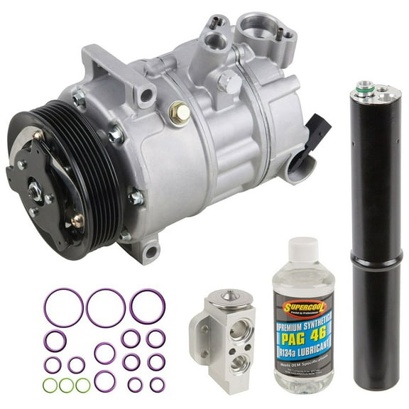AC Compressor & A/C Kit For Volkswagen VW Tiguan 2009 2010 2011 2012 2013 2014 2015 2016 2017 - BuyAutoParts