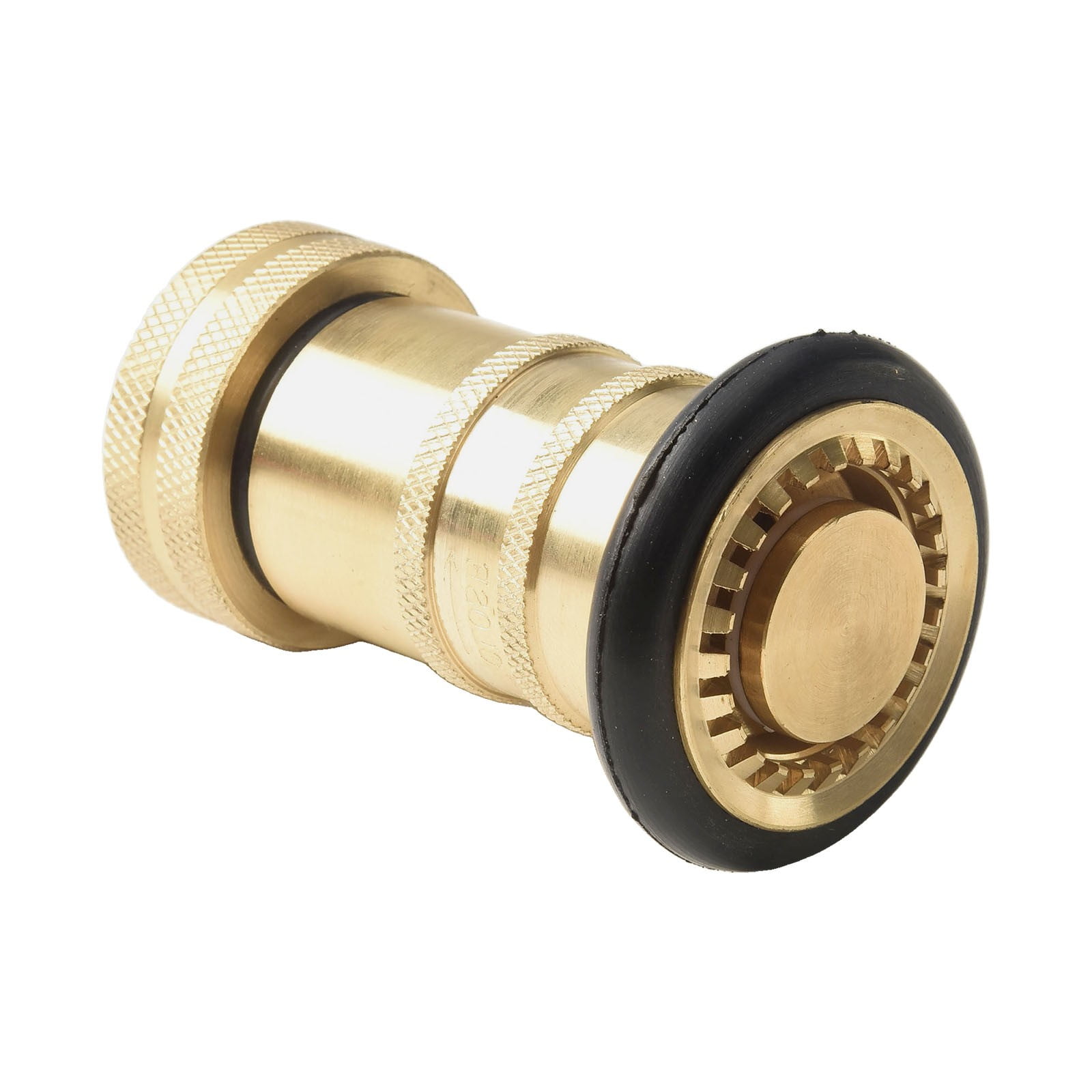 Fire Hose Brass Nozzle Spray (1" NH/NST) Heavy Duty 1" Female Smile Home