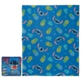thumbnail image 2 of Lilo & Stitch Cool Stitch Kids Silk Touch Blanket with Square Cloud Pillow, 2 of 6