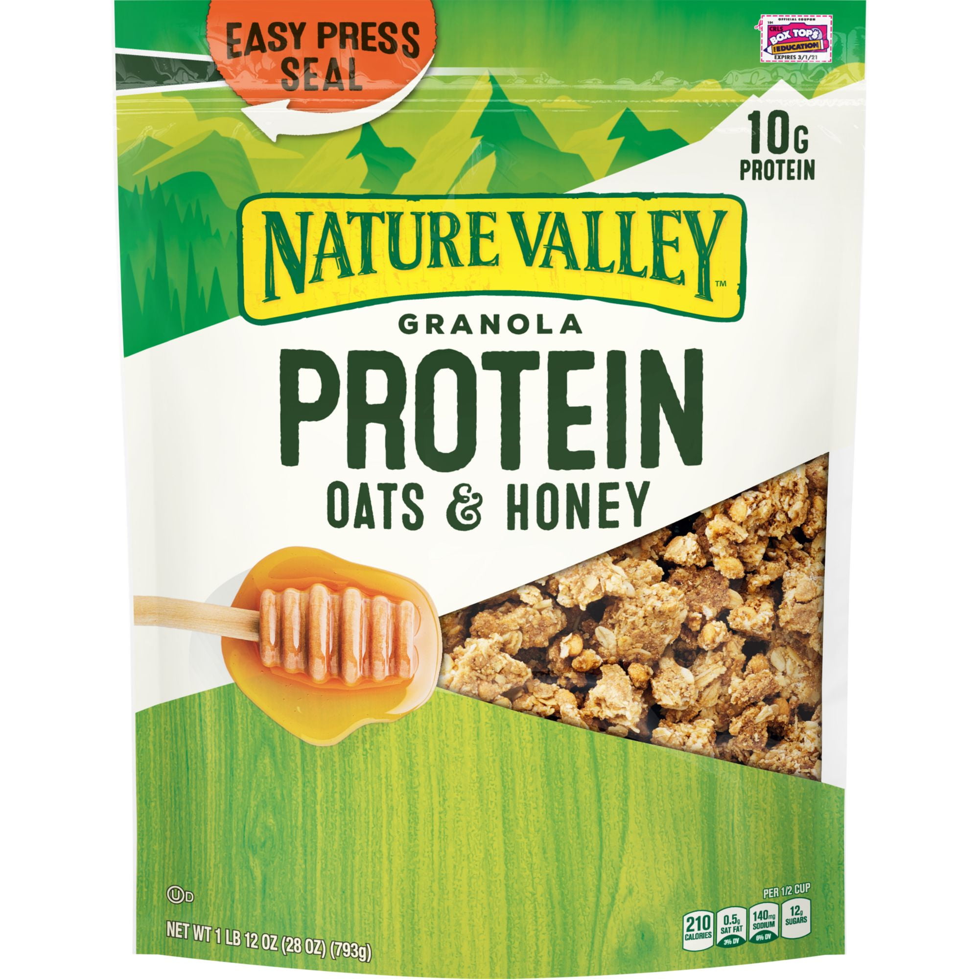 Product Of Nature Valley Oats And Honey Granola 28 oz