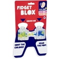 thumbnail image 2 of Juguete sensorial Goliath Fidget Blox con sonido, azul y amarillo., 2 of 5