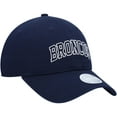 thumbnail image 3 of Women's New Era Navy Denver Broncos Collegiate 9TWENTY Adjustable Hat, 3 of 5