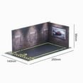 thumbnail image 5 of 4pcs 1:24 Scale Backdrop Parking Lot Layout for Diecast Car Vehicles Display, 5 of 7