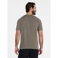 thumbnail image 3 of Athletic Works Men's and Big Men's DriWorks Mesh Tee with Short Sleeves, Sizes XS-5XL, 3 of 5