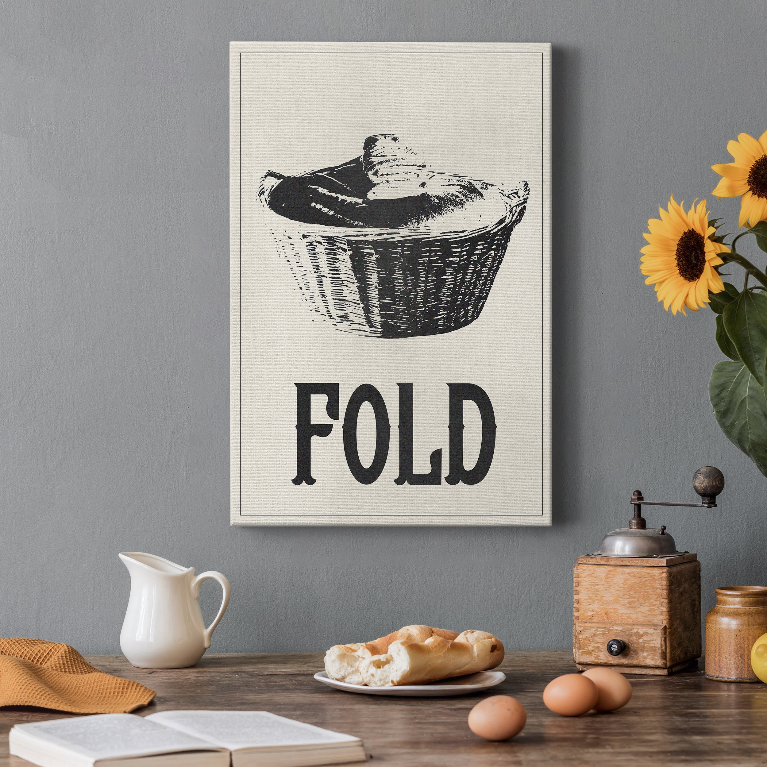 Vintage Laundry IV Premium Gallery Wrapped Canvas - Ready to Hang