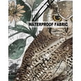 thumbnail image 5 of Outdoor Pillow Covers Throws Cute Owl Bird on Branch,Waterproof Pillow Cases Pack of 2 Wild Animal Retro Letter Back,Durable Cushion Cover Pillowcase for Patio Balcony Couch Garden, 5 of 7
