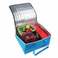 thumbnail image 2 of 16 Inch Insulated Thermal Pizza Food Pizza Delivery Bag Hot or Cold Food Home, 2 of 10