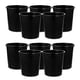 thumbnail image 3 of 10 macetas simples de un galón para flores, de plástico, para jardín, vivero (negras), 3 of 5