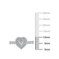 thumbnail image 6 of 1/2 Carat T.W. (SI Clarity, H-I Color) Brilliance Fine Jewelry Lab Grown Diamond Engagement Ring in Sterling Silver, Size 5, 6 of 6
