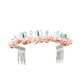 thumbnail image 2 of Corona de diosa de la luna, Tiara de cuarzo de cristal crudo, corona de sirena, tocado de hada para boda, diadema para fiesta, 2 of 6