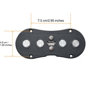 Mulin 6 Button Switch Hand Controller Model MLSK46-F with USB for Power Recliner Electric Sofa