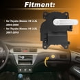 thumbnail image 3 of Actuador de puerta de mezcla de calefacción HVAC derecho para Toyota Sienna V6 3.3L 2004-2006 para Toyota Sienna V6 3.5L 2007-2010 Reemplace 8710608060/1712389 Actuador de puerta de aire HVAC, 3 of 7