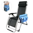 thumbnail image 4 of Outdoor Travel Bag Beach Chair Handy Pocket for Phones Cameras Tablets Books SunglassesBlue, 4 of 9