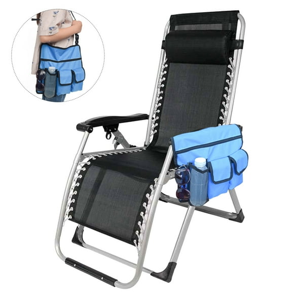Bolsa de viaje para exteriores con bolsillo práctico para silla de playa, bolsa lateral para silla de playa, bolsa lateral para silla de playa, diseñada a medida