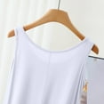 thumbnail image 6 of NAFUU Summer Nightgowns For Women Plus Size Sleepwear Sleeveless Round Neck Tshirt Sleep Dress Solid Color Loose Nightshirt Sleep Dress, 6 of 8