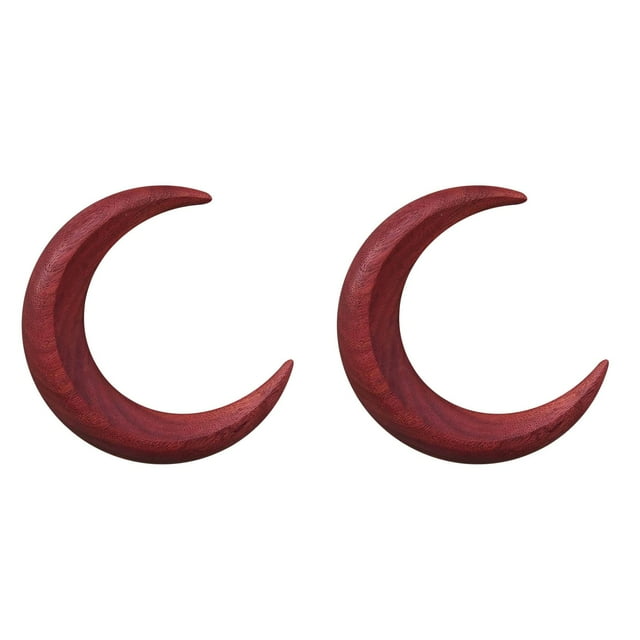 FcBaudy Bagues pour Femmes, Cadeaux pour Femmes 2 Pcs Épingle à Cheveux Sculptée à la Main en Croissant Bijoux pour Cheveux Enroulés Épingle à Cheveux Rotative
