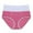 Red, variant on KHONTS Women's Cotton Underwear High Waist Full Coverage Briefs Soft Breathable Postpartum Panties Stretch Underpants Red XL