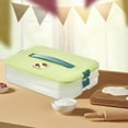 thumbnail image 6 of Vikakiooze Double Layer Dumpling Box, Home Refrigerator frozen Dumpling Box, Kitchen Won-ton Preservation Box, Dumpling Box With Lid, Sizzling Savings, 6 of 6