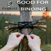 GOGHOST 300lb Paracord - 50FT Versatile Camping & DIY Rope for Outdoor and Home (2-Pack)