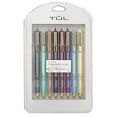 thumbnail image 2 of TUL® GL Series  Retractable Gel Pens, Medium Point, 0.8 mm, Assorted Barrel Colors, Assorted Metallic Inks, Pack Of 8 Pens, 2 of 9